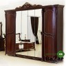 Спальня «Лорена»  6 ств. темный орех (А)
