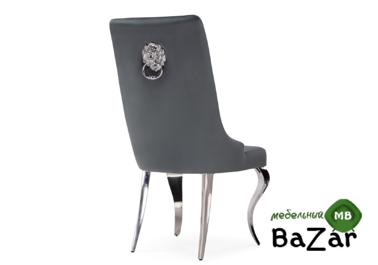 Стул Viki dark grey / steel