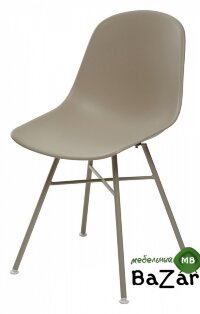 Стул BONNIE 292-CPP BEIGE на металлическом каркасе
