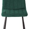 Стул DUBLIN G062-18 зеленый, велюр/ черный каркас