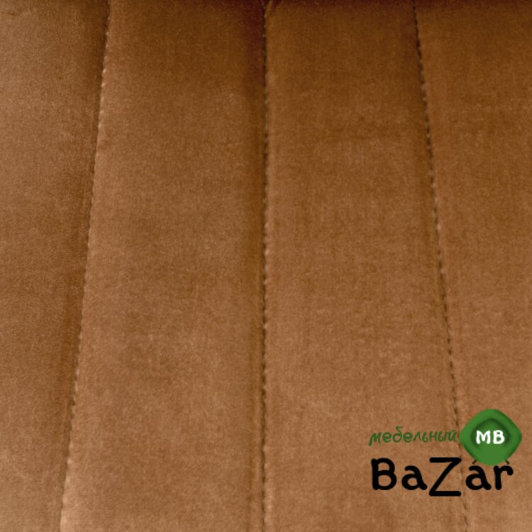 Стул DUBLIN (mod. 7066) коричневый вельвет/черный, G062-61 Стул DUBLIN (mod. 7066) коричневый вельвет/черный, G062-61