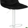 Стул барный TAILOR WHITE (черный велюр (MJ9-101))