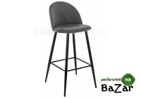 Барный стул Dodo 1 dark grey with edging / black