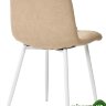 Стул CHILLI RU-16 бежевый винтаж, PU/ белый каркас