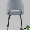 Стул Меган велюр серый