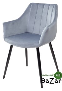Стул BELINDA BLUVEL-06 BLUE, велюр