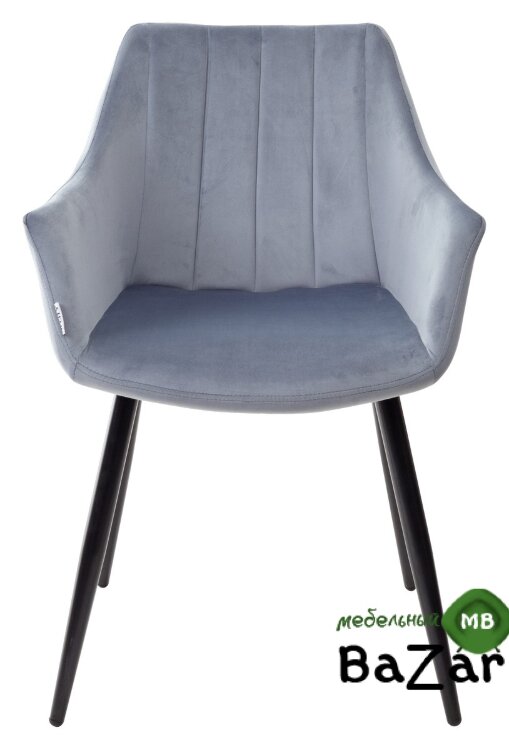 Стул BELINDA BLUVEL-06 BLUE, велюр