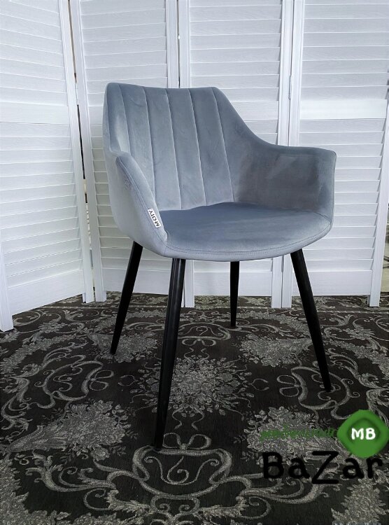 Стул BELINDA BLUVEL-06 BLUE, велюр