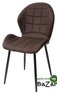 Стул FLOWER COWBOY-#800 темно-коричневый, ткань микрофибра Стул FLOWER COWBOY-#800 темно-коричневый, ткань микрофибра