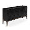 Комод 6 ящиков MRS406BL Черный