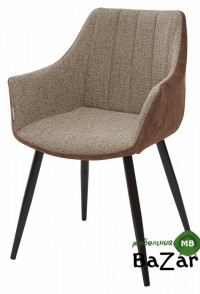 Стул BELINDA бежевый меланж FC-05/ MF-05