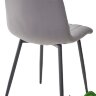 Стул DUBLIN G062-40 серый, велюр / темно-серый каркас