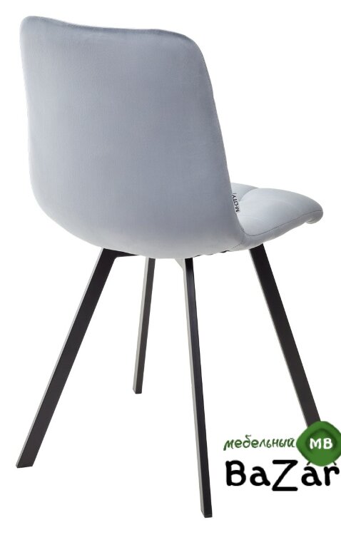 Стул CHILLI SQUARE BLUVEL-06 BLUE, велюр