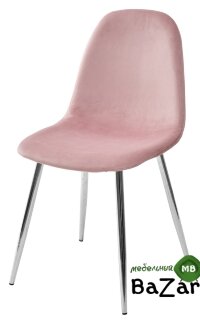 Стул PESCARA UF910-07 PINK, велюр