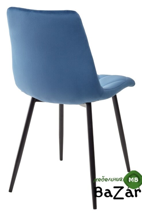 Стул NAPOLI UF910-18 NAVY BLUE, велюр