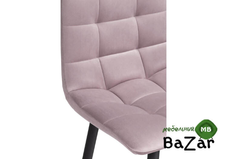 Барный стул Чилли К розовый / черный