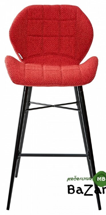 Барный стул MARCEL TRF-04 красный, ткань