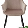 Стул BELINDA BLUVEL-40 BEIGE, велюр